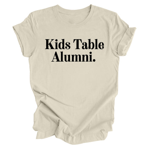 Thanksgiving- Kids Table Alumni ( Multiple Options and Colors)
